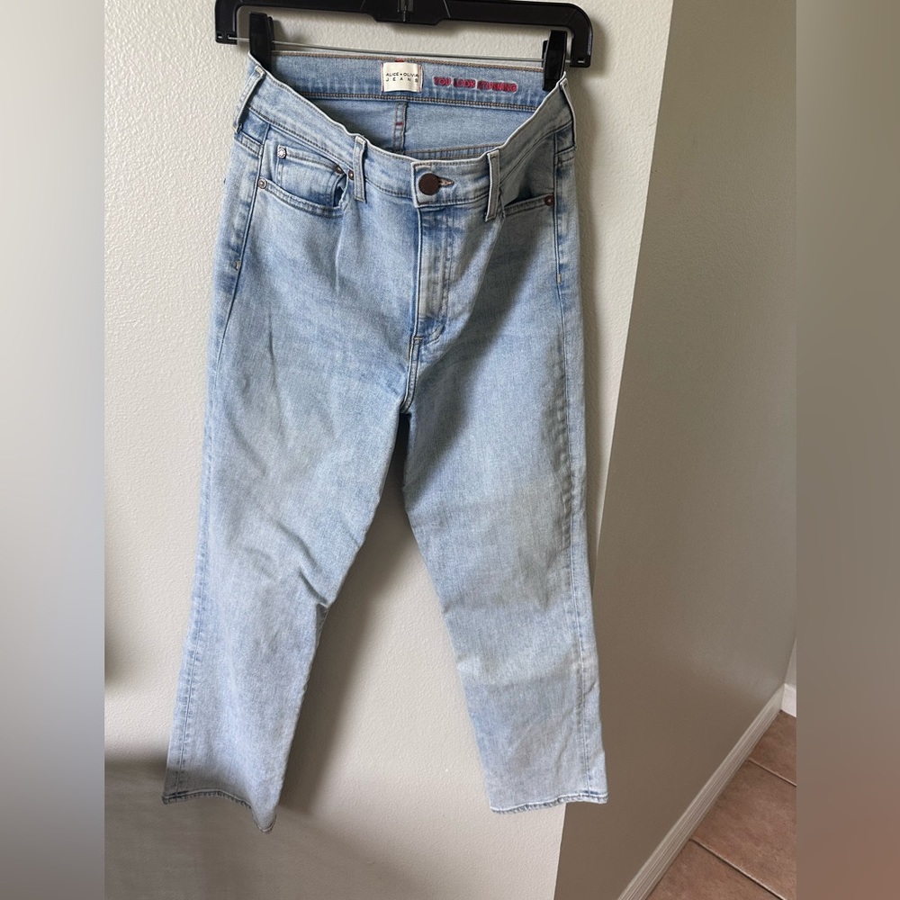 Alice and Olivia denim